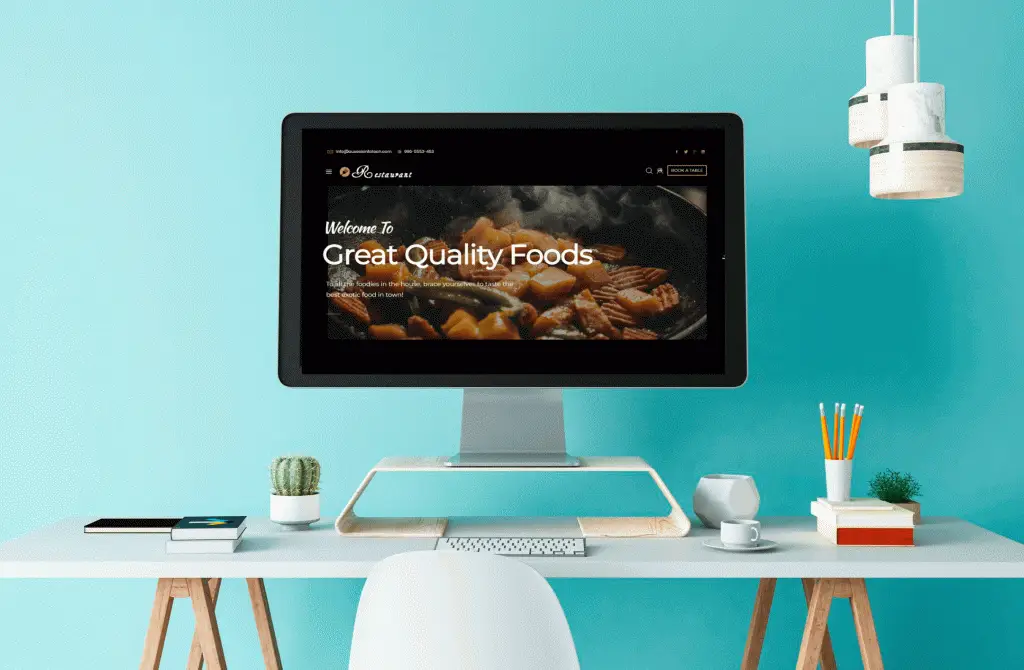 restaurant website